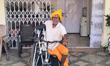 मोटराइज्ड ट्रायसायकल से बदली समज राम साहू की जिंदगी