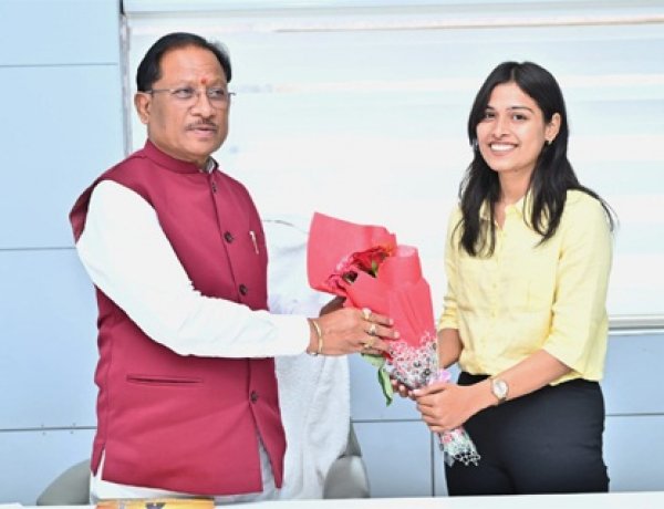 सुप्रिया से प्रेरणा लेकर युवाओं को अपने लक्ष्य की दिशा में आगे बढ़ना चाहिए: मुख्यमंत्री साय