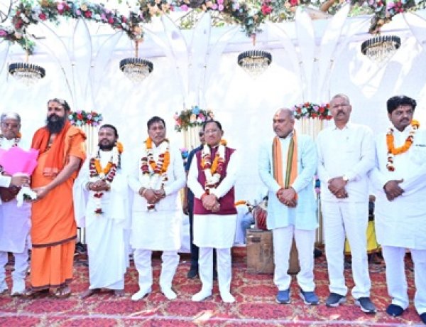 मुख्यमंत्री ने 'विशाल सतनाम सद्भाव पदयात्रा' का किया शुभारंभ