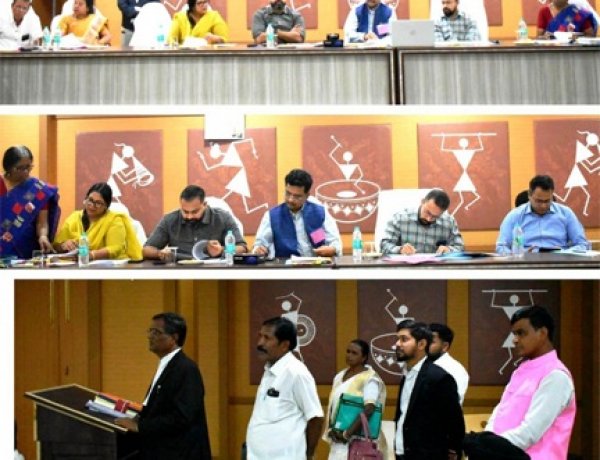 प्रमुख सचिव सोनमणि बोरा की अध्यक्षता में उच्च स्तरीय प्रमाणीकरण छानबीन समिति की बैठक