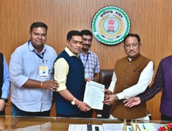 मुख्यमंत्री विष्णुदेव साय से प्रेस क्लब प्रतिनिधिमंडल ने की सौजन्य मुलाकात