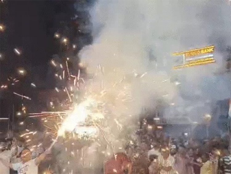 भारत की शानदार जीत, छत्तीसगढ़ में जश्न और आतिशबाजी की धूम