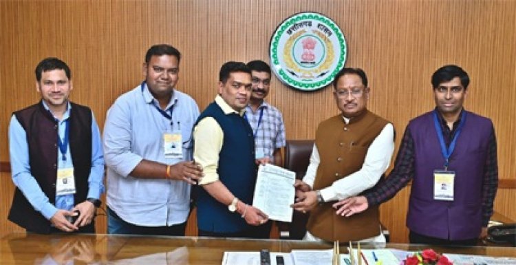 मुख्यमंत्री विष्णुदेव साय से प्रेस क्लब प्रतिनिधिमंडल ने की सौजन्य मुलाकात