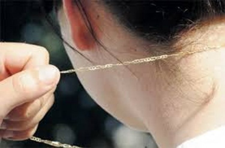 रायपुर शुक्रवारी बाजार में महिला से झपटमारी, गले से सोने की चेन पार