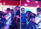 भोजपुरी सिंगर की शर्मनाक हरकत, डांसर को गोद में उठाकर भीड़ में फेंका