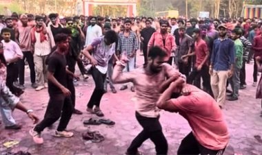 गुरु घासीदास विश्वविद्यालय में होली कार्यक्रम के दौरान विवाद