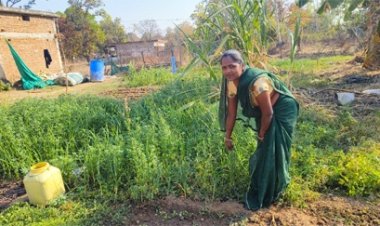 मुख्यमंत्री के सुशासन से सशक्त हुई महिलाएं : मजदूरी से मशरूम उत्पादन और अब स्वयं की दुकान से ‘लखपति दीदी’ बनीं बृहस्पति धुर्वे