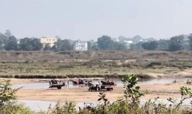 बिलासपुर में प्रतिबंध के बावजूद जारी अवैध रेत खनन, रात में सक्रिय हो जाते हैं माफिया
