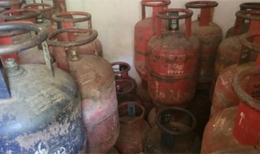 बिलासपुर में गैस कालाबाजारी का भंडाफोड़
