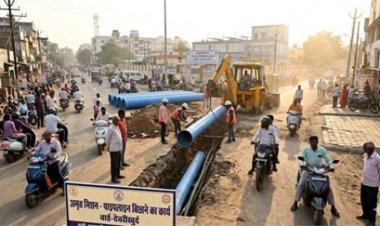 अमृत मिशन योजना से शहर में पाइपलाइन विस्तार होगा