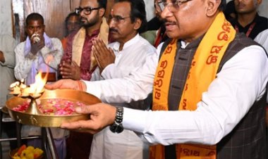मुख्यमंत्री विष्णु देव साय ने जगन्नाथ मंदिर में की पूजा-अर्चना