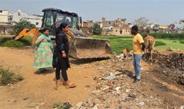 टिकरापारा, पचपेड़ी नाका में शासकीय तालाब अतिक्रमण मुक्त