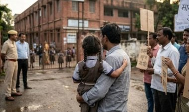 छात्रा को टेप से मुंह बंद कर देने वाली घटना ने मचाई हलचल