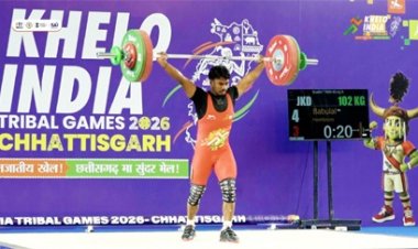 आर्थिक चुनौतियों को मात देकर वेटलिफ्टिंग में पहचान बना रहे झारखंड के बाबूलाल हेम्ब्रम