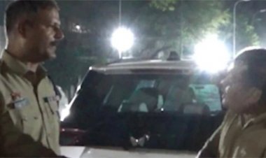 "थोड़ी सी पी है, छोड़ दो: शराब पीकर पकड़े गए अधिकारी का विवादित बयान"