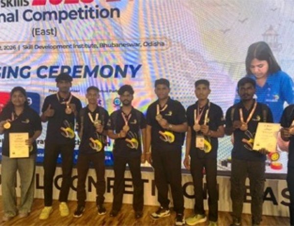 इंडिया स्किल 2025-26 में छत्तीसगढ़ को मिली ऐतिहासिक सफलता