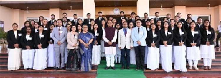 प्रशिक्षु न्यायाधीश लोकतंत्र के तीसरे स्तंभ के रूप में निभाएंगे महत्वपूर्ण भूमिका : मुख्यमंत्री साय