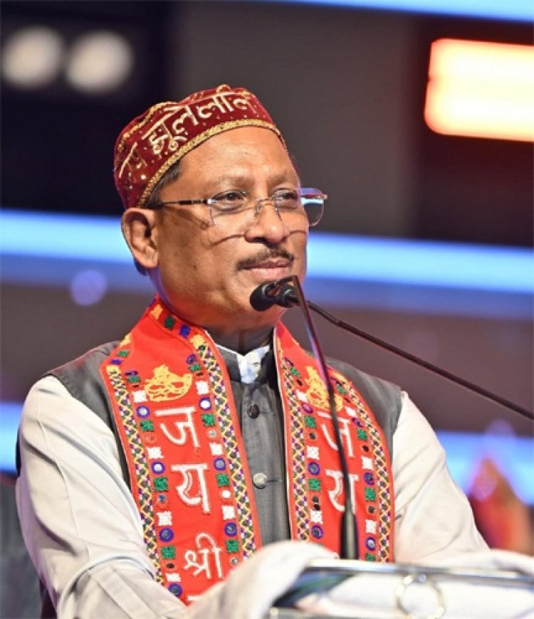 मुख्यमंत्री विष्णु देव साय छत्तीसगढ़ सिंधी सेवा महापंचायत द्वारा आयोजित ‘चन्ड्र जी रात, सिंधिन जो मेलो – आनंद मेलो’ में हुए शामिल