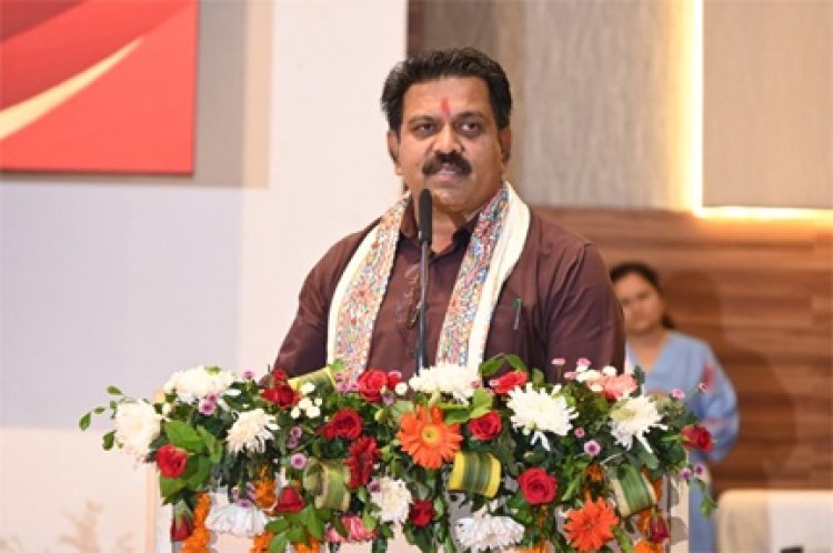 ट्रिपलआईटी -नया रायपुर में 21वीं 'युवा वैज्ञानिक कांग्रेस' का उपमुख्यमंत्री विजय शर्मा ने किया शुभारंभ