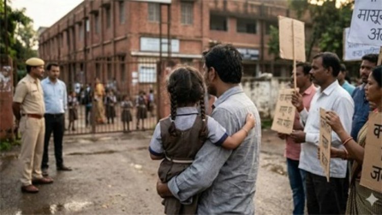 छात्रा को टेप से मुंह बंद कर देने वाली घटना ने मचाई हलचल