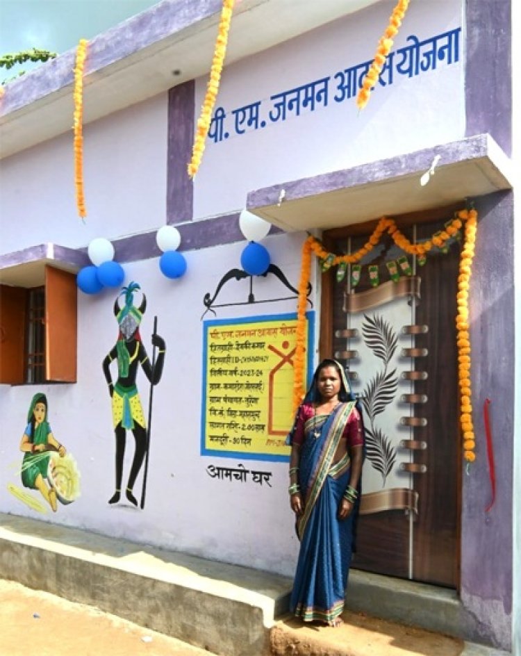 महासमुंद जिलें में बदली कमार बस्तियों की तस्वीर