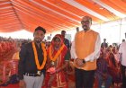 सामूहिक विवाह कार्यक्रम में शामिल हुए राज्यपाल