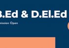 बी.एड. एवं डी.एल.एड. (दूरवर्ती) पाठ्यक्रमों में सत्र 2026–27 हेतु प्रवेश परीक्षा के लिए ऑनलाइन आवेदन आमंत्रित