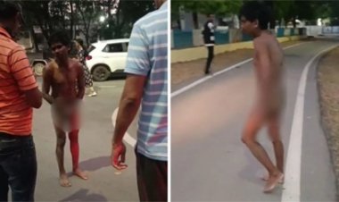 छत्तीसगढ़ में बाइक विवाद: मालिक ने युवक को सड़क पर दौड़ाकर पीटा, वीडियो वायरल