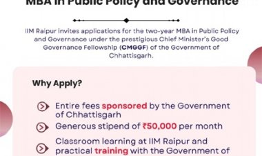 मुख्यमंत्री सुशासन फेलोशिप से युवाओं को मिलेगा प्रशासनिक क्षेत्र में करियर का अवसर