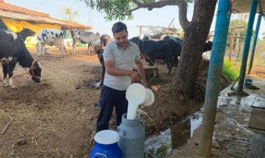 सरगुजा के राजनाथ यादव बने आधुनिक पशुपालन से आत्मनिर्भरता की मिसाल