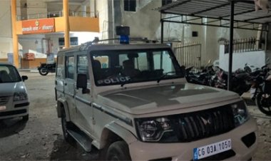 पुलिस पहुंची तो युवक ने बोलेरो से किया फरार, गांजा मामला