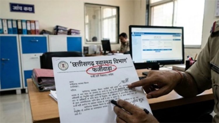 छत्तीसगढ़ स्वास्थ्य विभाग के नाम पर फर्जीवाड़ा