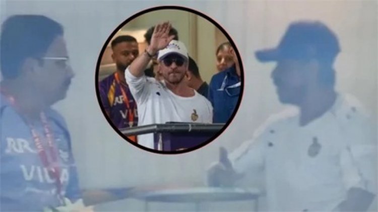 KKR के खराब प्रदर्शन से नाराज शाहरुख खान, CEO के साथ IPL 2026 मैच की फोटो वायरल