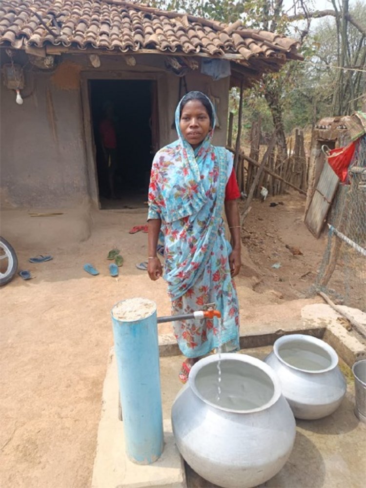 'हर घर जल' से बदली जोगीमारा की तस्वीर, हर घर तक पहुंचा स्वच्छ पेयजल