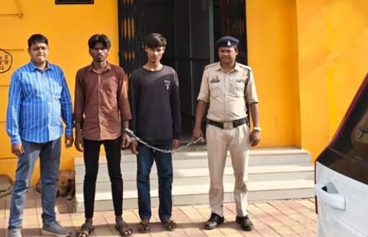 रायपुरा और भिलाई रोड की घटनाओं में पुलिस ने 5 लुटेरों को पकड़ा