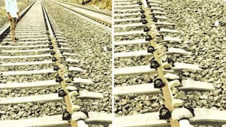 यात्रियों में मची दहशत, ट्रैक पर पत्थर रखे जाने पर RPF ने लिया एक्शन