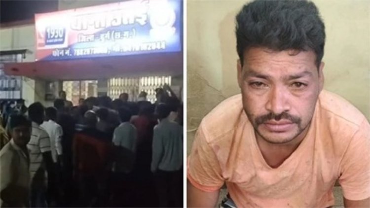 5 साल की बच्ची से कुकृत्य पर भड़का ग्रामीणों का गुस्सा