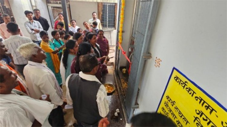 बिहान कैंटीन' के व्यंजनों से महका जगदलपुर जनपद परिसर