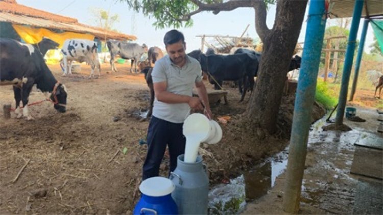 सरगुजा के राजनाथ यादव बने आधुनिक पशुपालन से आत्मनिर्भरता की मिसाल