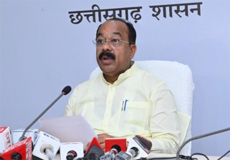 उप मुख्यमंत्री अरुण साव ने कैबिनेट की बैठक में लिए गए निर्णयों की जानकारी दी