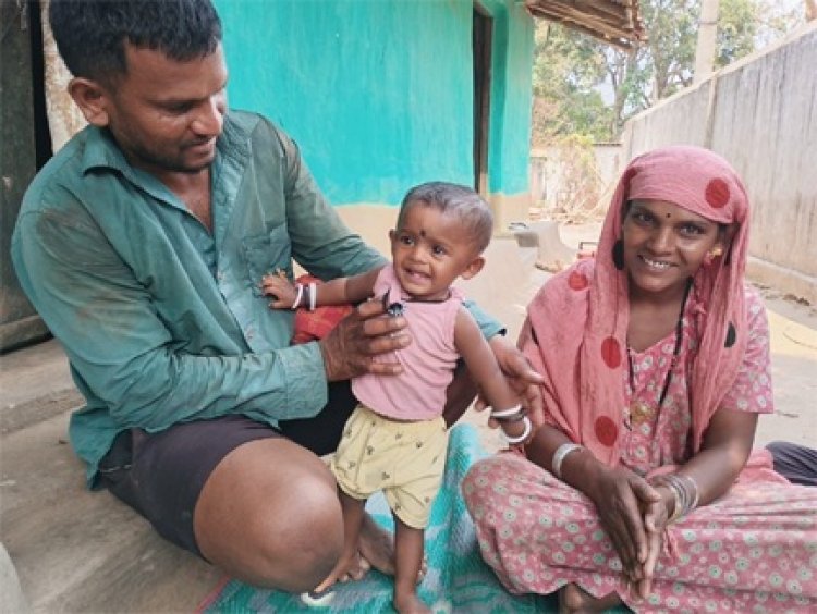 अबूझमाड़ की पारुल को मिली नई ज़िंदगी : प्रोजेक्ट धड़कन बनी नन्ही धड़कनों का सहारा