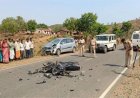 कार-बाइक की भिड़ंत ने ली तीन दोस्तों की जान