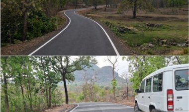 पहाड़ों के बीच बसाहट तक पहुँची नई उम्मीद, जामभाठा-सोनारी में बनी पक्की सड़क