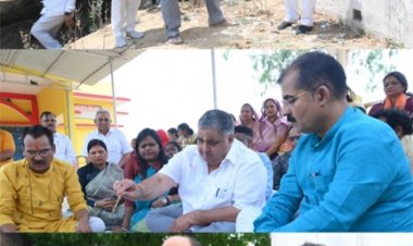 सरकार जनआस्था से जुड़े स्थलों के संरक्षण और विकास के लिए प्रतिबद्ध-कैबिनेट मंत्री राजेश अग्रवाल