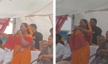 महिला विधायक का सख्त संदेश: अफसरों को जनता के श्राप से हो सकता है सामना