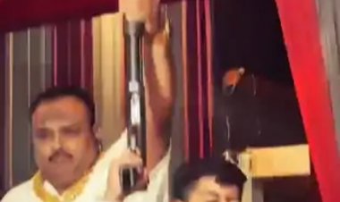 भाजपा नेत्री की फायरिंग से शादी में मची अफरा-तफरी