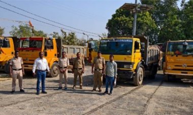 ’प्रदेशभर में अवैध उत्खनन के खिलाफ सख्ती, बलरामपुर में 4 टीपर जब्त’