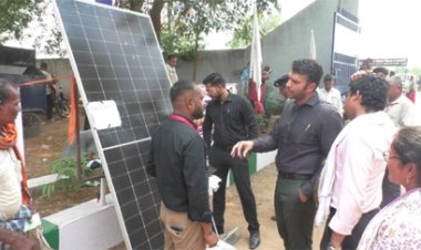 कुंजेमुरा शिविर में पीएम सूर्य घर योजना बनी आकर्षण का केंद्र