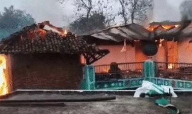 विद्युत दुर्घटना: घर जला और परिवार को झेलनी पड़ी भारी त्रासदी