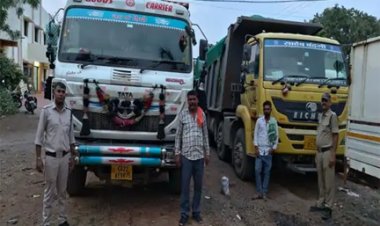 अवैध रेत कारोबार पर कसा शिकंजा, रायपुर में कार्रवाई तेज
